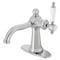 Kingston Brass KSD154KLCP Single-Handle Bathroom Faucet with Push Pop-Up, Polished Chrome KSD154KLCP - alternate 1